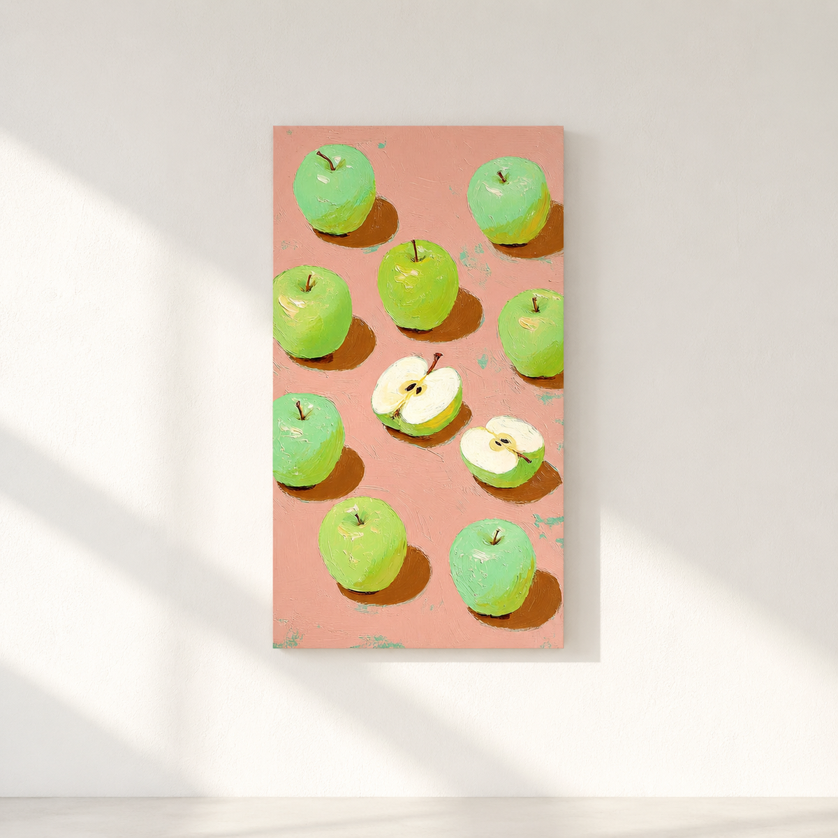 Apple Pop — 3D UV Textured Wall Art Print