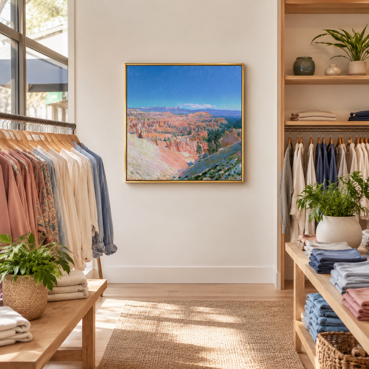Bryce Canyon wall art print detail view