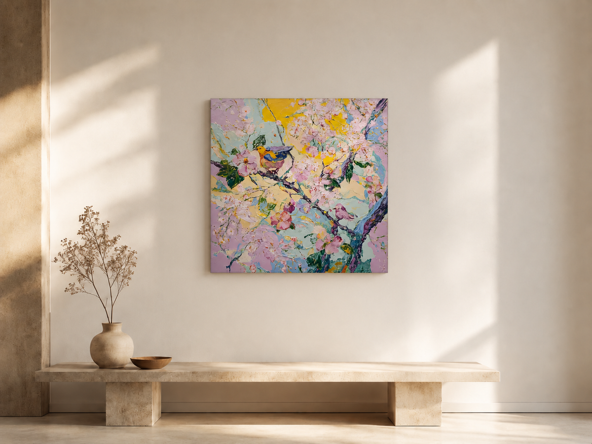 Springlight — 3D UV Textured Art Print (Choose Your Design)
