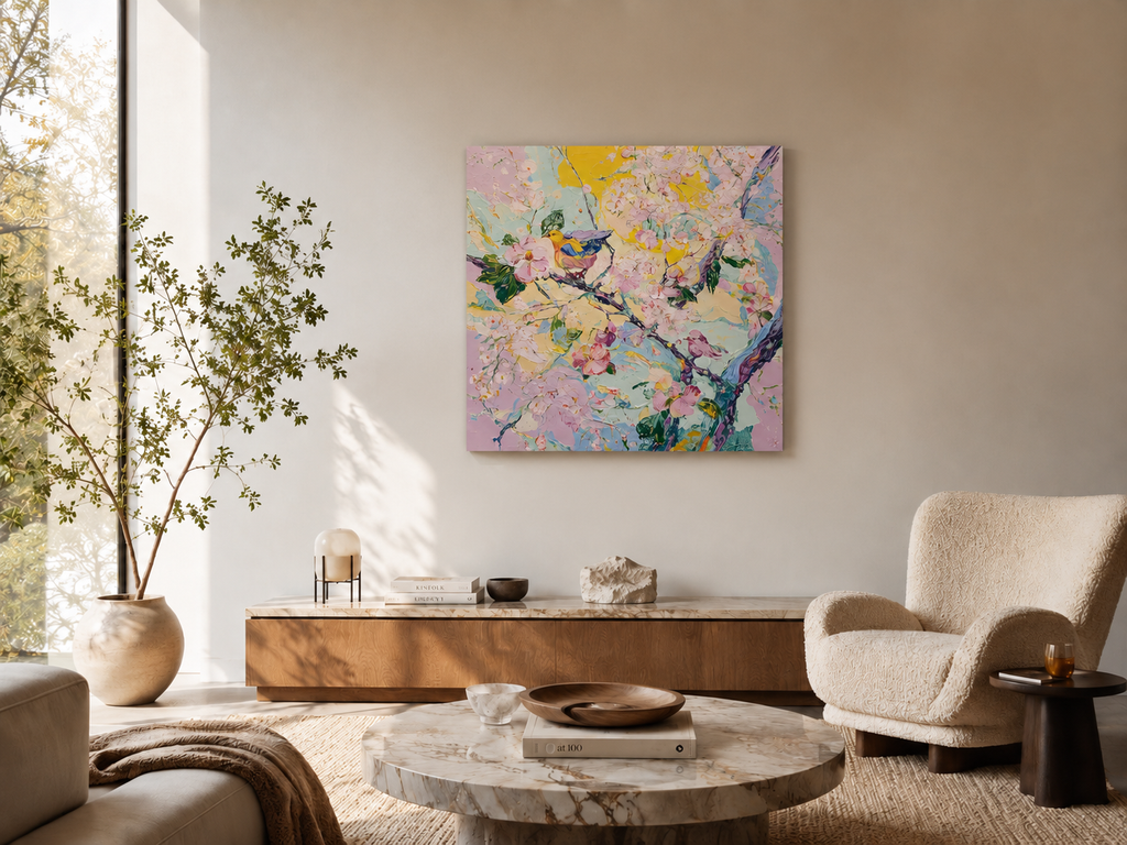 Springlight — 3D UV Textured Art Print (Choose Your Design)