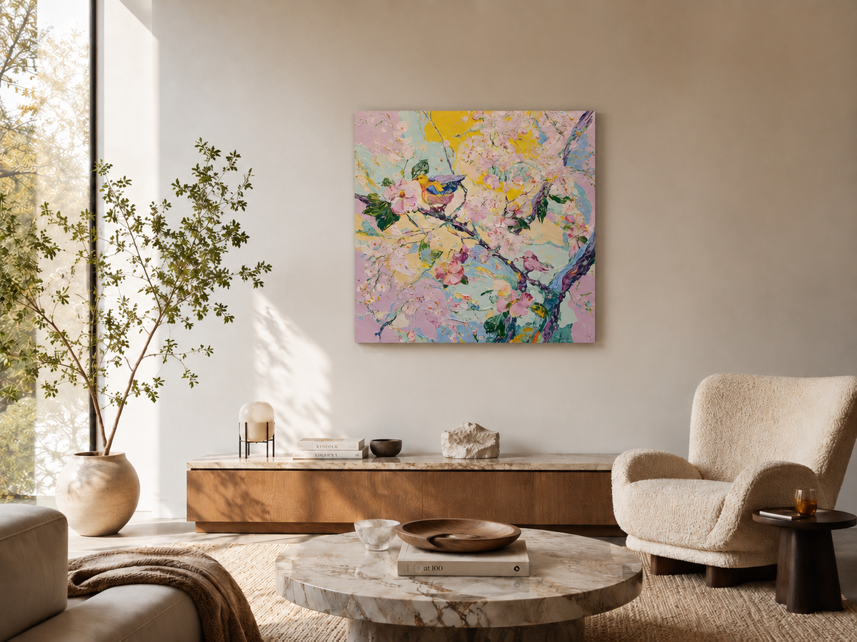 Springlight — 3D UV Textured Art Print (Choose Your Design)