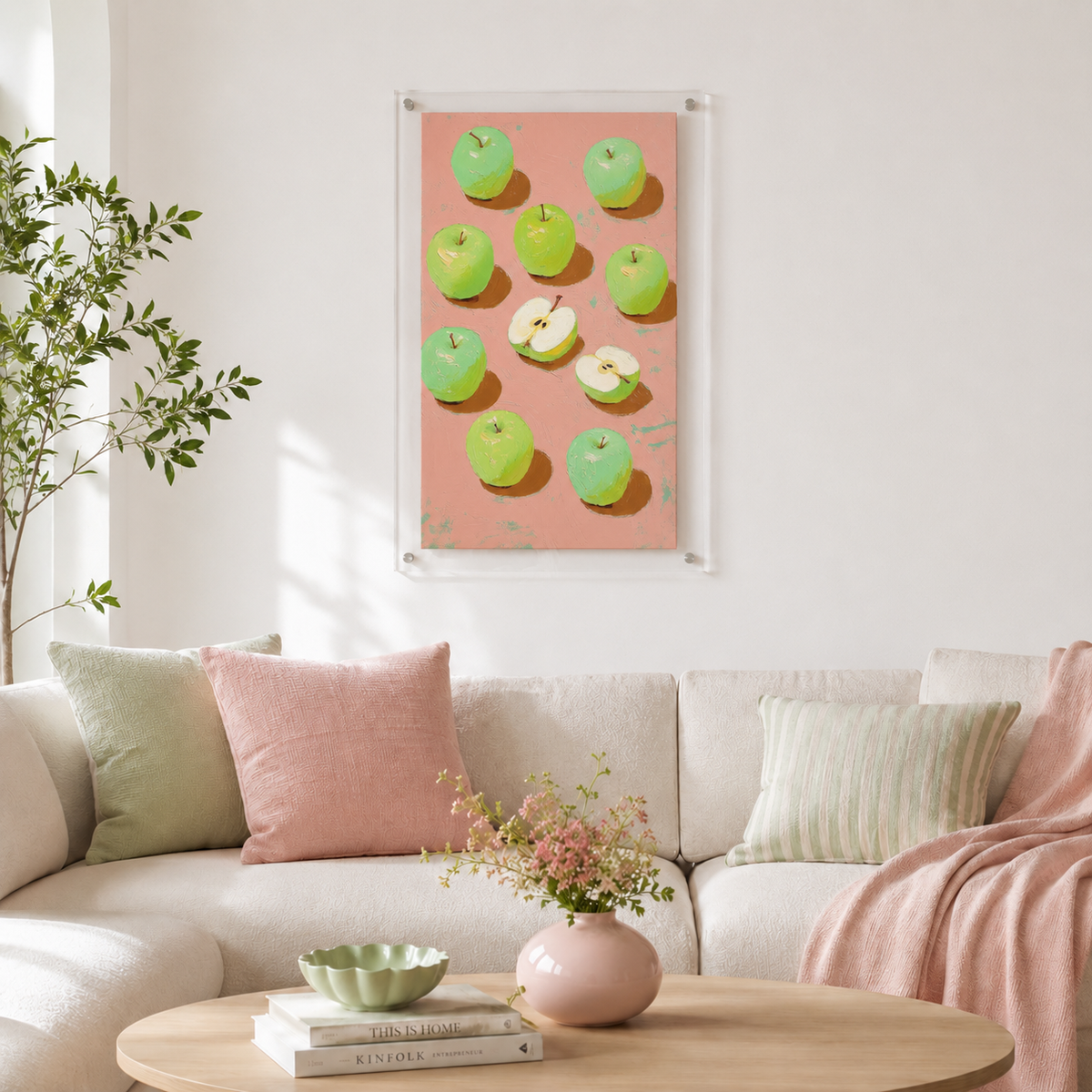 Apple Pop — 3D UV Textured Wall Art Print