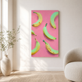 Banana Pop — 3D UV Textured Wall Art Print