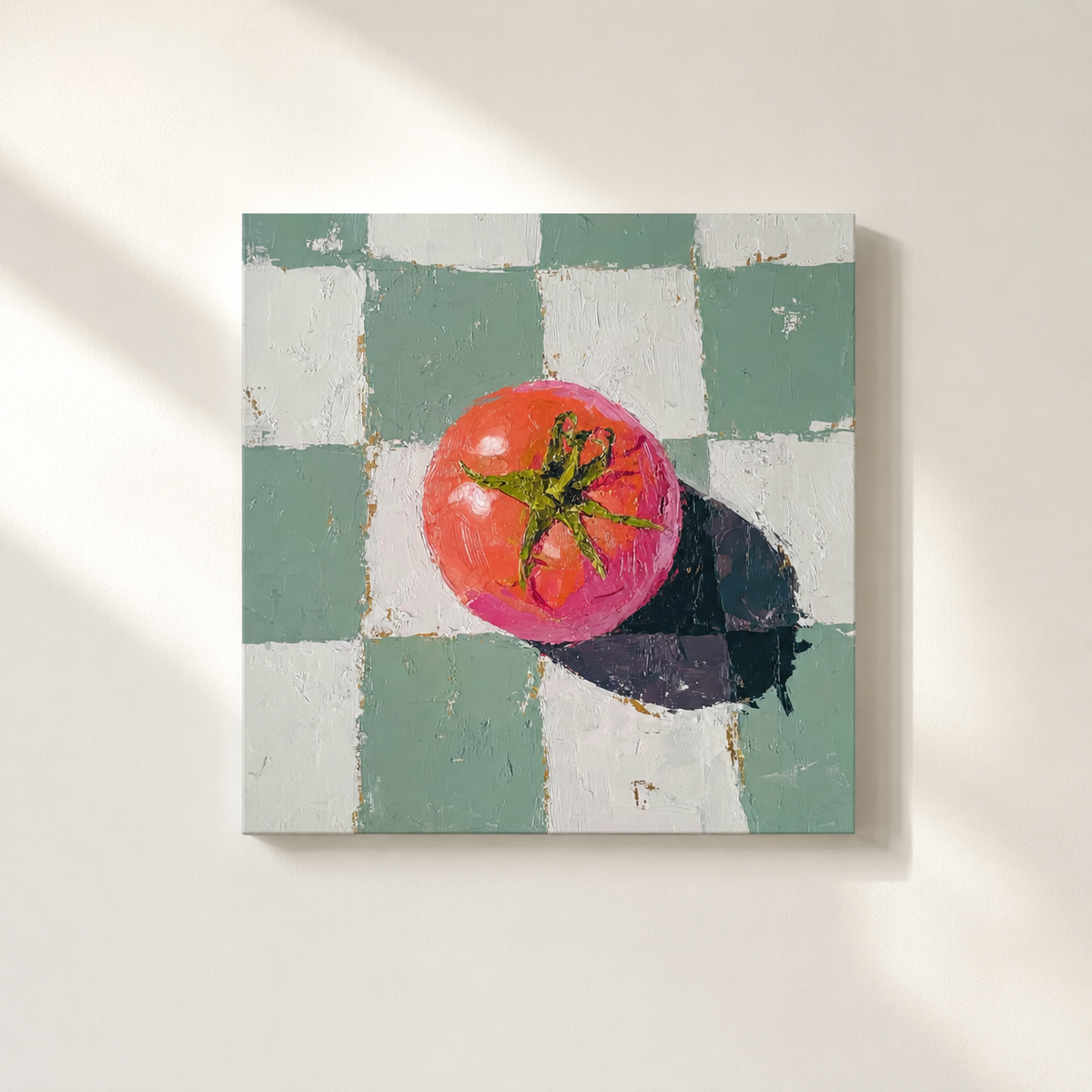 One Tomato — 3D UV Textured Wall Art Print