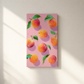 Peach Pop — 3D UV Textured Wall Art Print