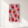 Strawberry Pop — 3D UV Textured Wall Art Print