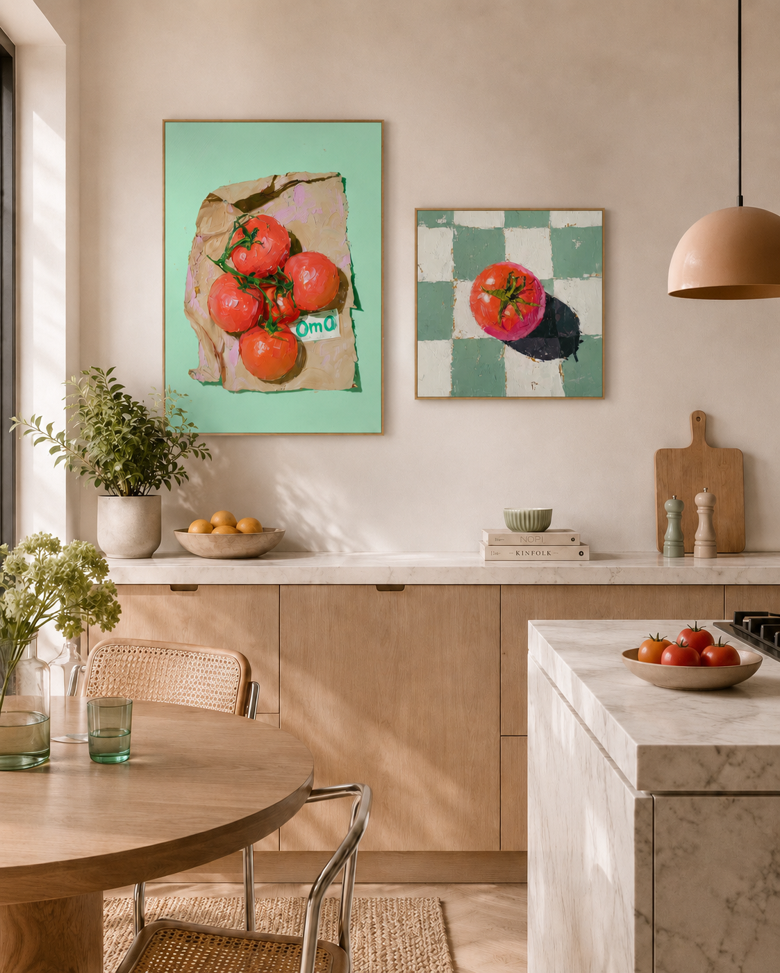 Tomatoes in Bag — 3D UV Textured Wall Art Print