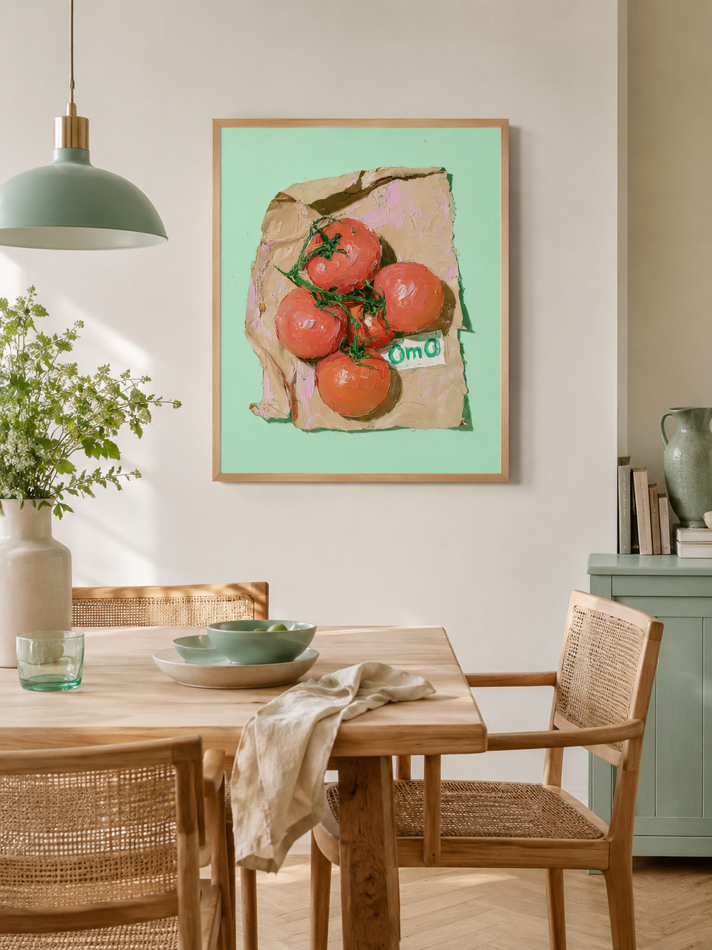 Tomatoes in Bag — 3D UV Textured Wall Art Print